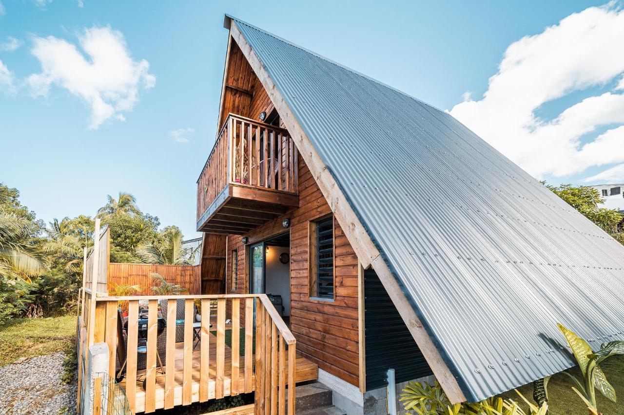 Charmant Chalet Avec Jacuzzi, L'Ile O Vert Saint-Philippe Esterno foto