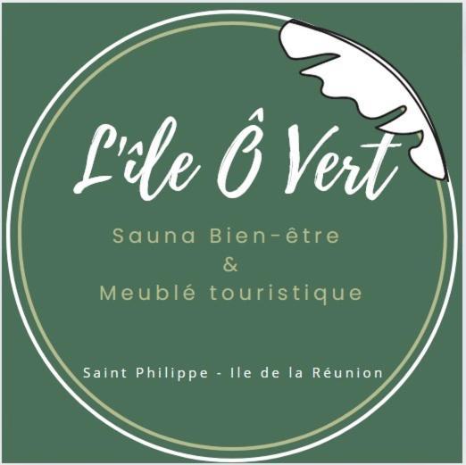 Charmant Chalet Avec Jacuzzi, L'Ile O Vert Saint-Philippe Esterno foto
